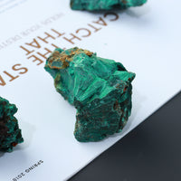 Wholesale Natural Malachite Raw Stone Ore Standard Energy Stone