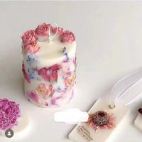 Dried Flower Rose Fragrance Candle