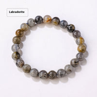 8mm Natural Crystal Stone Beads Bracelet