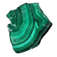 Malachite Section Of Raw Stone Specimen