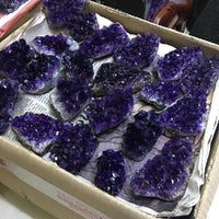 100g To 300g Natural Raw Material Amethyst Handicraft Ornaments