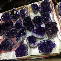 100g To 300g Natural Raw Material Amethyst Handicraft Ornaments