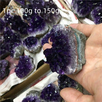 100g To 300g Natural Raw Material Amethyst Handicraft Ornaments