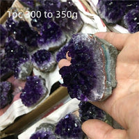 100g To 300g Natural Raw Material Amethyst Handicraft Ornaments