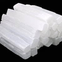 Selenite Crystal Wands\2 Pack Selenite Sticks for Healing, Reiki, & Metaphysical Energy Drawing