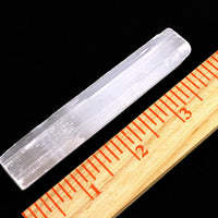 Selenite Crystal Wands\2 Pack Selenite Sticks for Healing, Reiki, & Metaphysical Energy Drawing