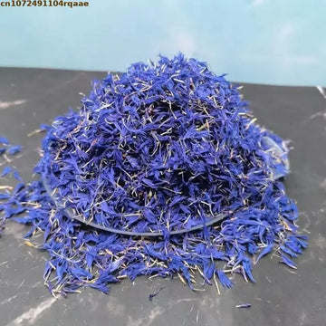 High Quality Natural Blue Cornflower Dried Flower Cornflower Petal For Soap Candle Essence Tea Women's Perfume Making Materials